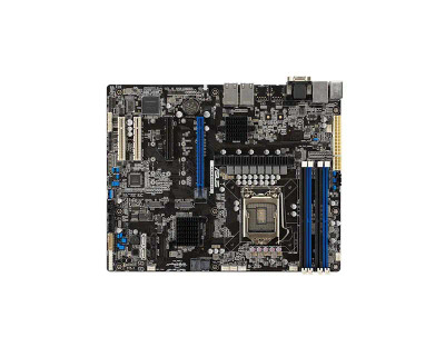 Asus ATX Intel Xeon E-2300 Server Motherboard P12R-E-10G-2T LGA-1200 - Compatible with Intel Xeon E-2300 processors.