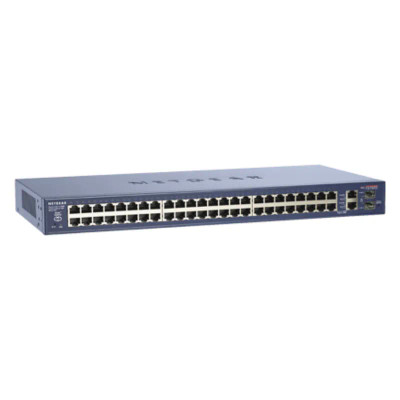 Netgear ProSafe FS750T2 48-Port Ethernet Switch for Small Business Network