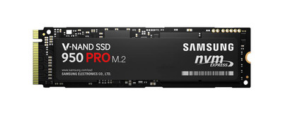 Samsung 950 PRO Series 256GB MLC NVMe M.2 SSD for PCI Express 3.0 x4, SKU: MZV5P256B, compatible with servers