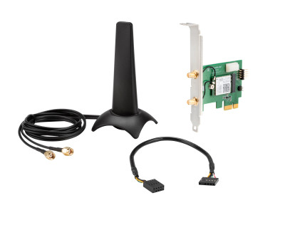 HP 8260 Wi-Fi/Bluetooth Combo Adapter for Desktop - N0S95AA - IEEE 802.11ac, Bluetooth 4.0