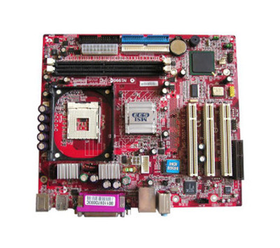 MS7057 - MSI Lot Of 2 Motherboard Intel Celeron 2.4GHz 512MB Ram/0HDd Post