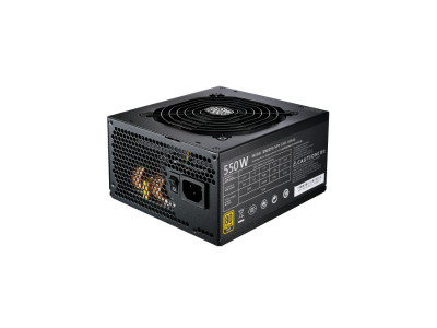 Cooler Master MWE Gold 550W Full Modular ATX Power Supply MPY-5501-AFAAG-UK - for 100-240V, 80 Plus Gold efficiency
