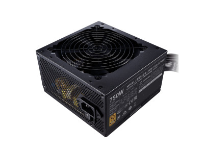 Cooler Master MWE Bronze 750W Power Supply for ATX - MPE-7501-ACABW-B-BBR - 80 Plus Bronze - 200-240VAC