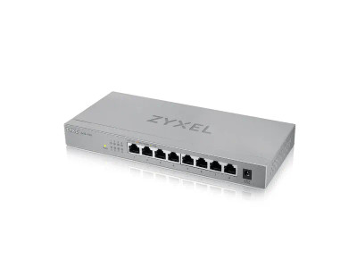 Zyxel 8-Port 2.5GbE Unmanaged Switch MG-108 for high-speed networking applications