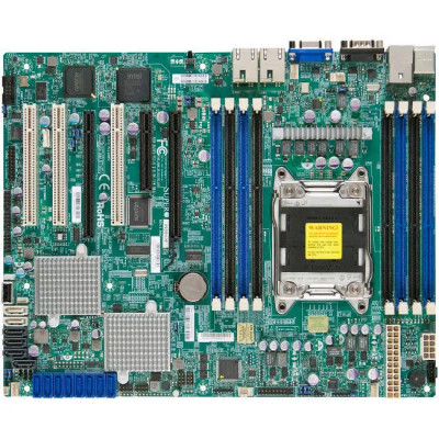 Supermicro ATX Intel C602/Xeon E5-2600/1600 DDR3 LGA-2011 Motherboard MBD-X9SRE-F for Servers