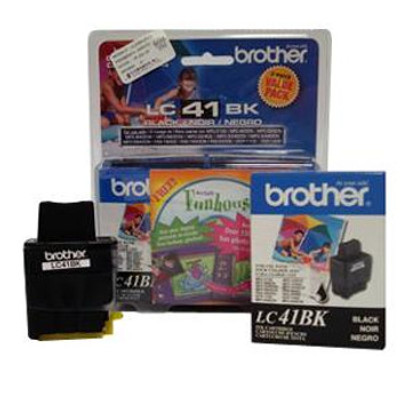 LC41BK2PKS - Brother Black Ink Cartridge 2-Pack for Lc41bk Mfc210c 420cn