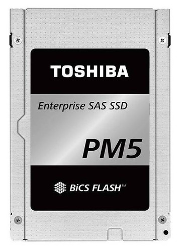 Toshiba Kioxia PM5-R Series 3.84TB SAS 12Gb/s SSD for Servers - 2.5-inch Internal Drive
