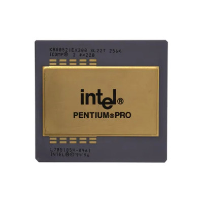 Intel Pentium Pro 2-Core 200MHz Processor KB80521EX200-8 for Socket 8 - Compatible with Servers