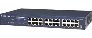 JGS524GE - NetGear 24-Port Gigabit Rack-mountable Unmanaged Network Switch
