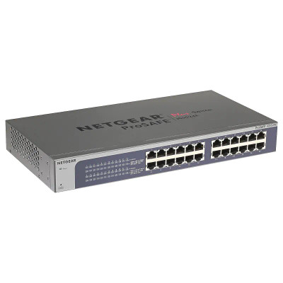 JGS524E-100NAS-3 - NetGear 24-Port Gigabit Rack Network Switch