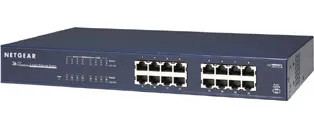 JGS516GE - NetGear 16-Port Gigabit Rack-mountable Unmanaged Network Switch