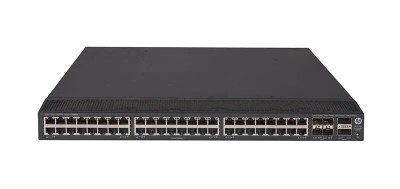 HP FlexFabric 5700-48G-4XG Network Switch - 48 Ports, 4 10GbE Uplinks - Compatible with ProLiant DL360p Gen8 Servers