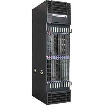 HP FlexFabric 12518E AC Switch Chassis, 18 slots, compatible with ProLiant DL360p Gen8 servers, network switch