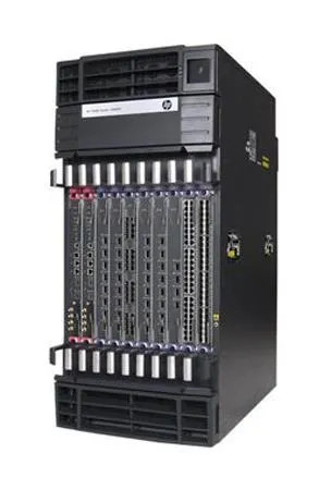 HP FlexFabric 12508E DC Switch Chassis, 8-slot, high-performance, data center, JG783A
