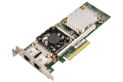 Dell 57810 Dual-Ports 10Gbps DA/SFP+ Network Adapter for R507Y, Low-Profile, Converged Networking
