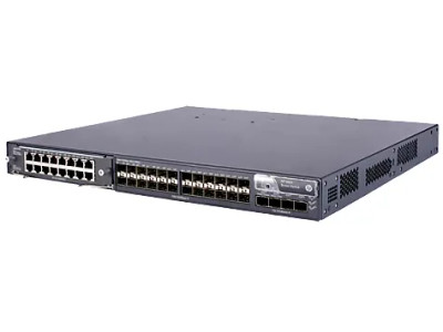 HP 24-Port Gigabit SFP Managed Layer3 Switch with SFP+ Ports, 1U Rack-mountable, 4x SFP+ Ports, 1x Expansion Slot