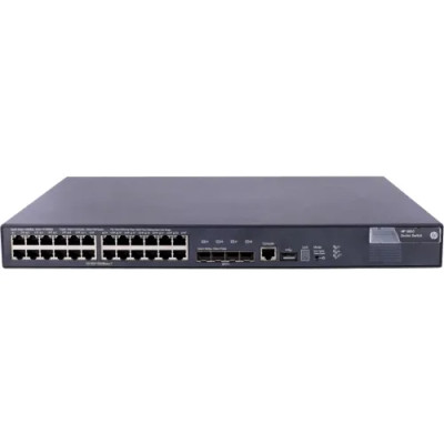 HP FlexFabric 5800-24G-PoE+ 24-Port Layer 3 Managed Rackmount Switch for Servers