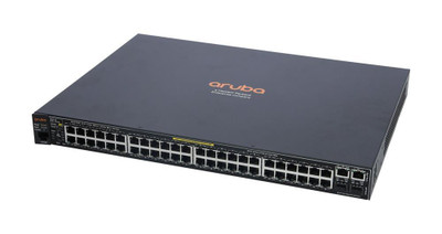 HP Aruba 2530 48-Ports PoE+ Switch U.S. - English, ideal for network setups in offices or data centers