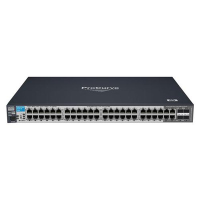 HP ProCurve 2510-48G 48-Port Gigabit Ethernet Switch with SFP Ports - Layer 2 Managed Switch for Network Stacking