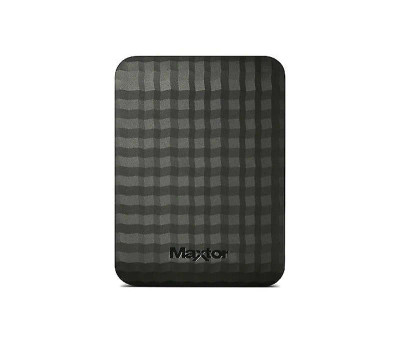 Maxtor M3 500GB Portable External Hard Drive in Black - Compatible with PCs and Macs