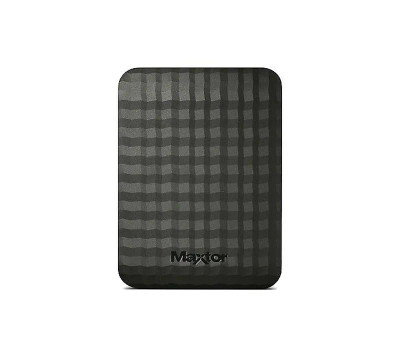 Maxtor D3 3TB USB 3.0 External Hard Drive for Data Storage - Compatible with PC and Mac - Station Design