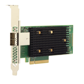 Broadcom SAS9400-8E PCIe HBA for SAS/SATA/NVMe, compatible with servers, 12Gb/s, tri-mode technology