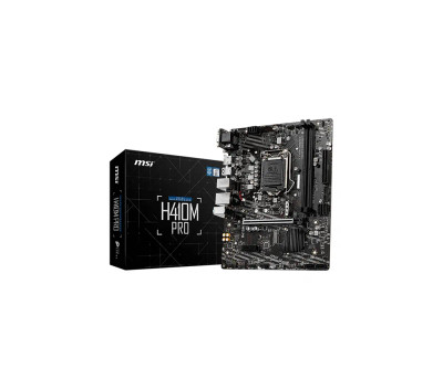 H410MPRO - Intel Desktop Motherboard H410 Chipset Socket LGA-1200