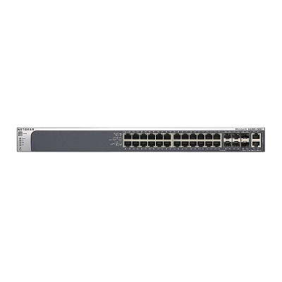 GSM7328SAU - Netgear ProSafe GSM7328S Gigabit Layer 3 Switch 4 x SFP (mini-GBIC) 2 x XFP 2 x Expansion Slot 24 x