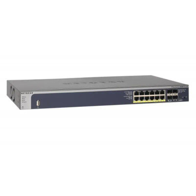 Netgear ProSafe GSM7212P Ethernet Switch 12-Port 4 Slot 10/100/1000Base-T 4 x SFP - Ideal for Networking Setup