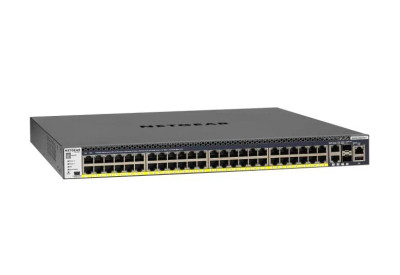 GSM4352PB-100AJS - NetGear 48-Port Gigabit PoE+ Layer 3 Network Switch