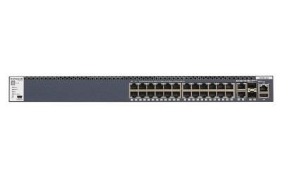 GSM4328S-100AJS - NetGear 24-Port Gigabit 2x SFP+ Layer3 Switch