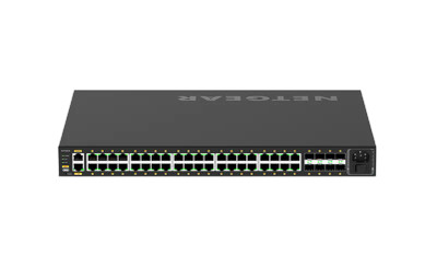 GSM4248P - NetGear 48-Port Gigabit PoE+ Managed Network Switch