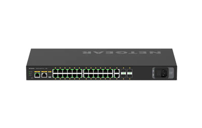 GSM4230P - NetGear 24-Port Gigabit PoE+ 4 SFP Layer 3 Switch