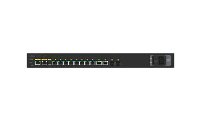 GSM4212P - NetGear 8-Port PoE+ Gigabit 2-SFP Layer 3 Network Switch