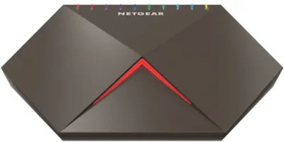 Netgear Nighthawk GS810EMX-100UKS 8-Port Layer2 Desktop Switch for 1000Base-T RJ-45 - Manageable, Compact Size