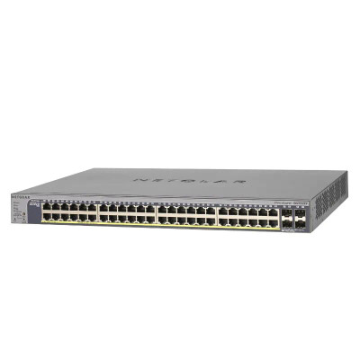 NetGear GS752TPS Prosafe PoE+ Managed Gigabit Ethernet Switch