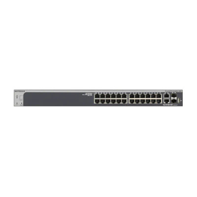 GS728TX - NetGear 24-Port Gigabit 4x SFP+ Layer3 Managed Switch
