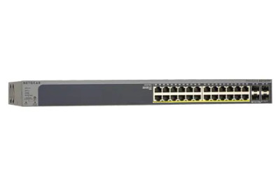 GS728TPP-100AJS - NetGear 24-Port PoE+ Gigabit 4 SFP Layer 3 Switch