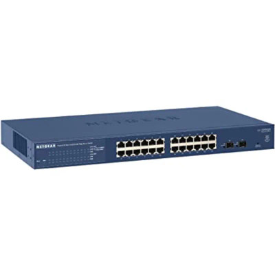 GS724TS-3Y - NetGear 24-Port Gigabit 4 SFP Layer3 Managed Switch
