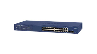 GS724TPv2 - NetGear 24-Port Gigabit PoE+ 190W 2x SFP Smart Managed Switch