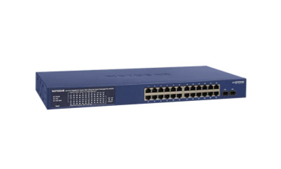 GS724TPP - NetGear 24-Port Gigabit PoE+ 380W 2x SFP Smart Managed Switch