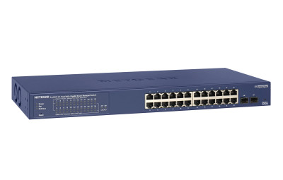 GS724TP-200EUS - NetGear 24-Port PoE+ Gigabit 2x SFP Layer2 Managed Switch