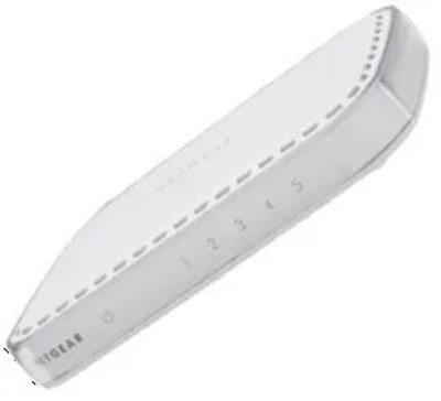 Netgear GS605 Gigabit Ethernet Switch for LAN Network - 5 Port Switch for Fast Ethernet Connecti