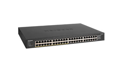 NetGear GS348PP 48-Port Gigabit Ethernet PoE+ Switch for ProLiant DL360p Gen8 Servers