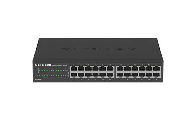 NetGear GS324V2 24-Port Gigabit Ethernet Unmanaged Switch for Fast Network Connectivity