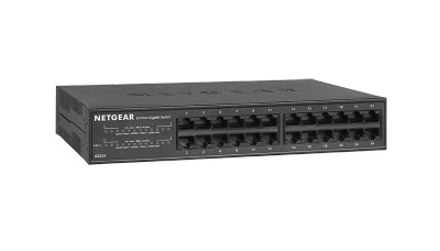Netgear GS324 24-Port Ethernet Switch for Network Racks