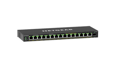 GS316EPP - NetGear 16-Port Gigabit PoE+ Managed Network Switch