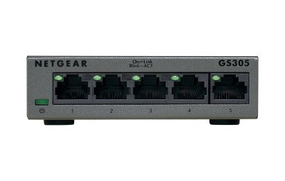 Netgear GS305v3 5-Port Ethernet Switch for Home or Office Networking