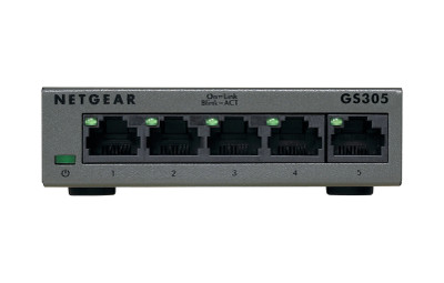GS305-300UKS - NetGear 5-Port Gigabit Unmanaged Network Switch