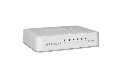 GS205v2 - NetGear 5-Port Gigabit Ethernet Network Switch